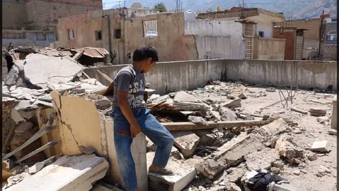 تفجير المنازل وسيلة الحوثيين للانتقام