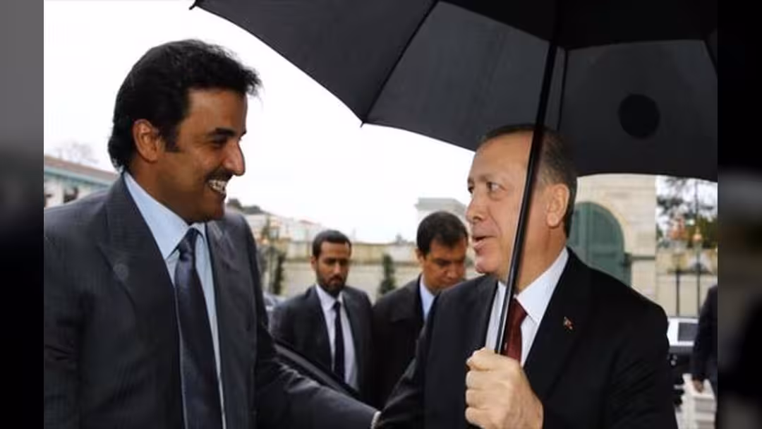 أمير قطر يلتقي أردوغان في اسطنبول