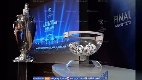 قرعة نارية لنصف نهائي دوري ابطال اوروبا