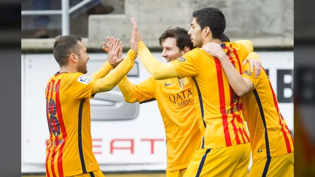 برشلونة يسحق إيبار برباعية (فيديو)