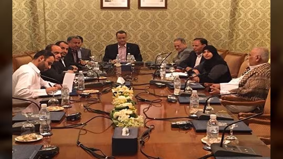 المبعوث الأممي ولد الشيخ يلتقي وفدي الحكومة والانقلابيين