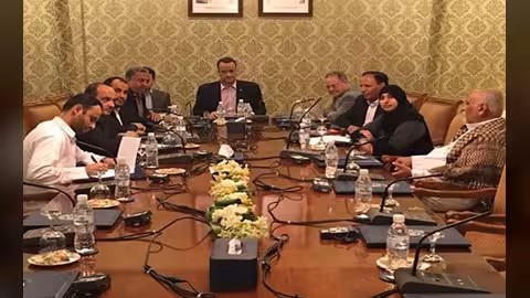 المبعوث الأممي ولد الشيخ يلتقي وفدي الحكومة والانقلابيين