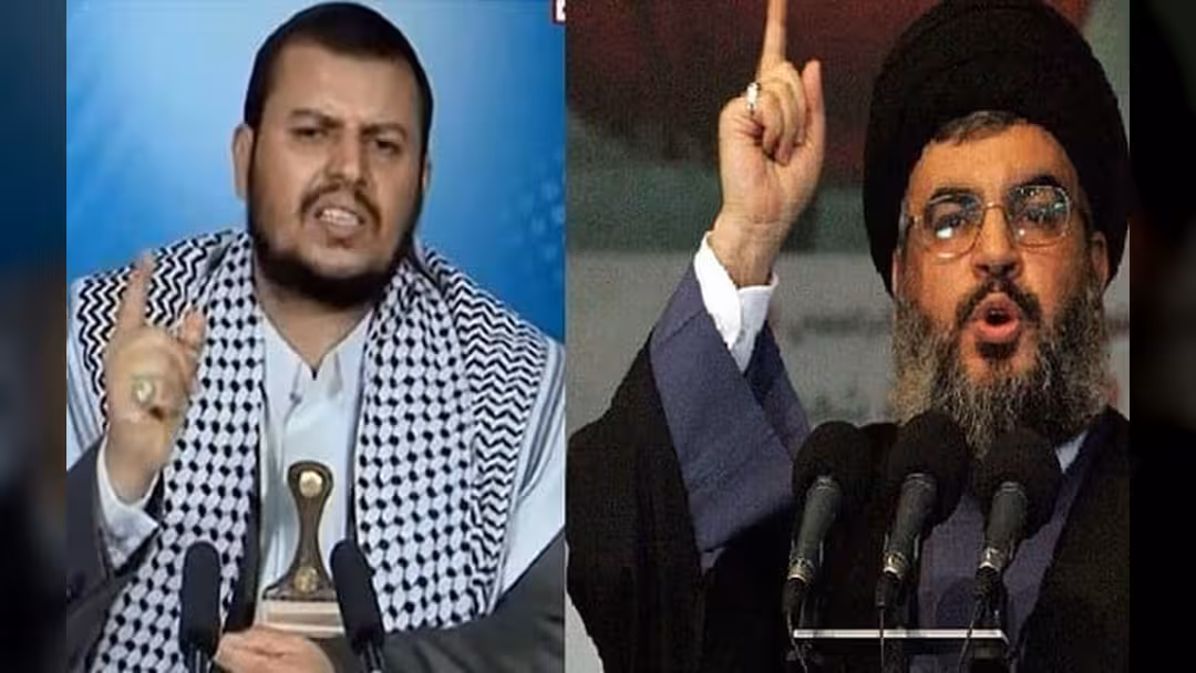 عبدالملك الحوثي لنصرالله: نحن بخندق واحد