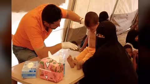 حملة للقضاء على وباء "الجرب" في عمران