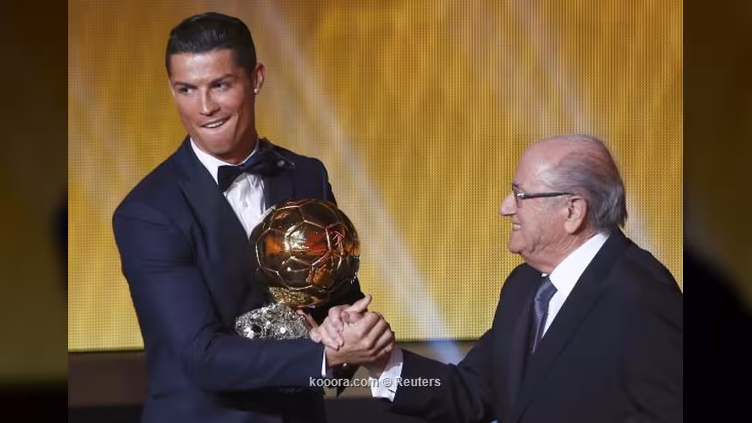 رونالدو يغيب عن حفل تسليم جائزة الكرة الذهبية 2016
