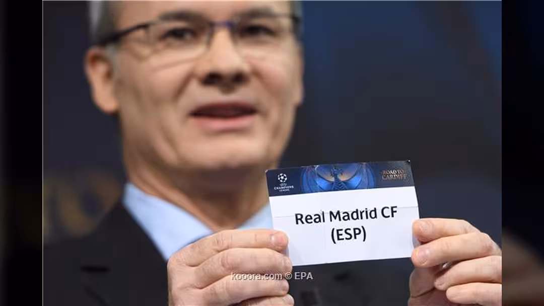 دراسة تشكك في نزاهة قرعة ريال مدريد بدوري الأبطال