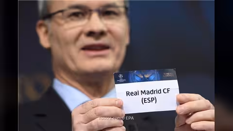 دراسة تشكك في نزاهة قرعة ريال مدريد بدوري الأبطال