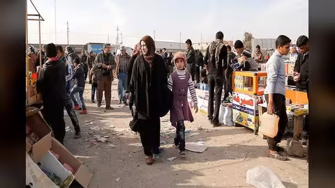 العراق.. نزوح 4 آلاف مدني من الموصل خلال الـ24 ساعة الماضية