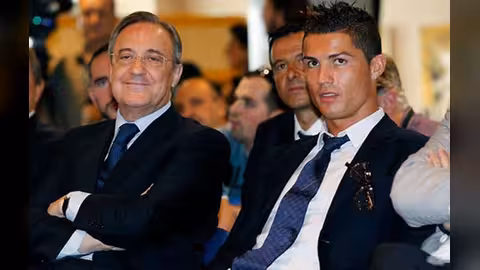 رئيس ريال مدريد يحدد موعد رحيل كريستيانو رونالدو
