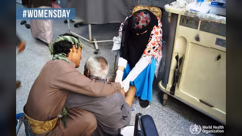 الصحة العالمية: هكذا واجهت المرأة اليمنية المخاطر بمواصلة خدماتها.. صور