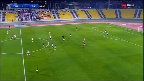 منتخب اليمن يفوز في أولى مبارياته مع طاجيكستان 2 مقابل 1