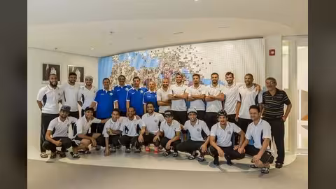 الجهاز الفني للمنتخب اليمني يطلع على استعدادات قطر لاستضافة كأس العالم