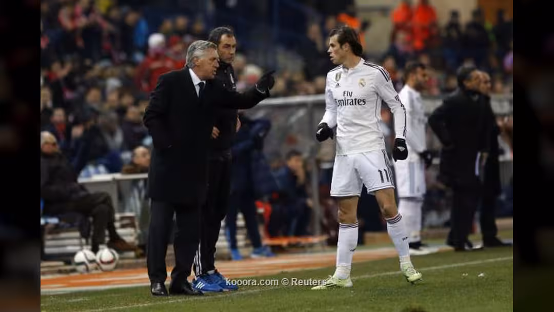 أنشيلوتي: بيل أحد أسباب رحيلي عن ريال مدريد