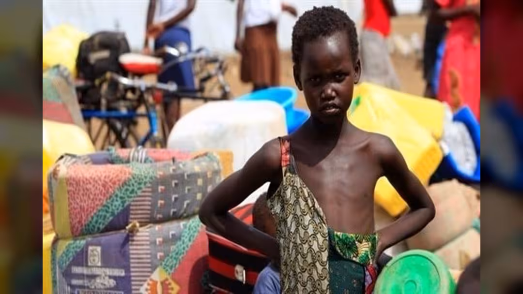 الحرب تجبر مليوني طفل في جنوب السودان على الفرار من ديارهم
