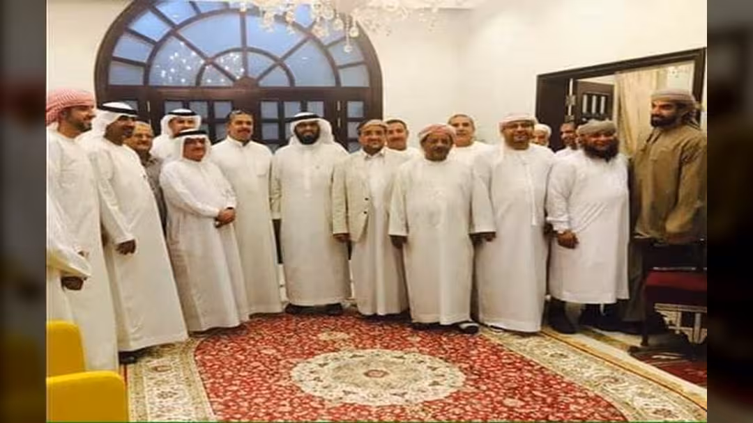 قيادات المجلس الانتقالي الجنوبي في ضيافة خالد بحاح بالإمارات.. صور