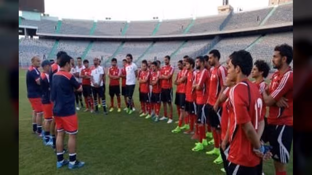 المنتخب اليمني لكرة القدم يواصل معسكره في القاهرة ويواجه المقاصة