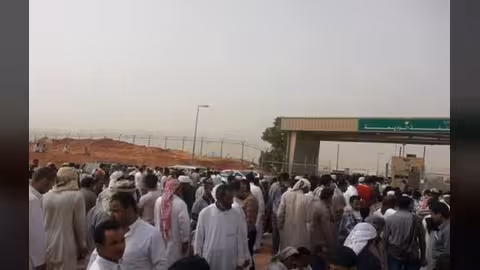 بدء توافد الحجاج اليمنيين إلى منفذ الوديعة وصحة حضرموت تقدم الخدمات