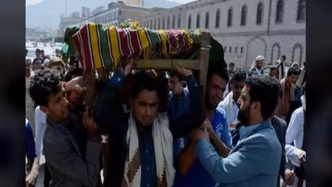 تشييع جثمان فقيد الرياضة اليمنية أيمن دحروج