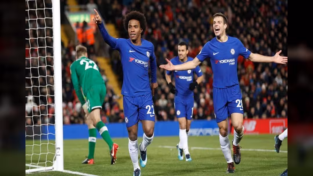 البرازيلي ويليان يُسجل هدفاً عالمياً في ليفربول.. فيديو