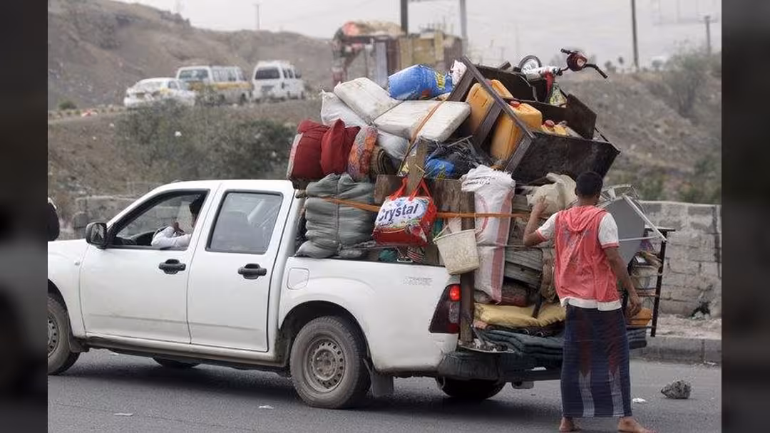 منظمة الهجرة: أكثر من 25 ألف يمني نزحوا من صنعاء بعد الأحداث الأخيرة