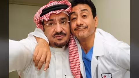 بالفيديو.. شظايا صاروخ الحوثيين تسقط على منزل فنان سعودي
