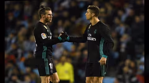 غاريث بيل يورط كريستيانو رونالدو مع جماهير ريال مدريد