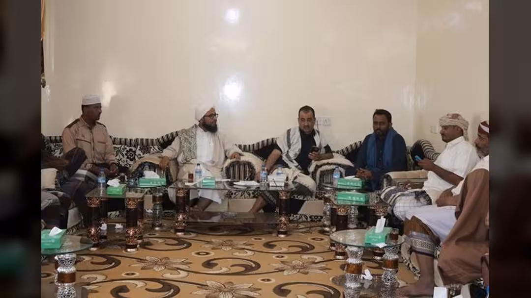 وكيل أول حضرموت بن حبريش يلتقي بالمكلا محافظ البيضاء