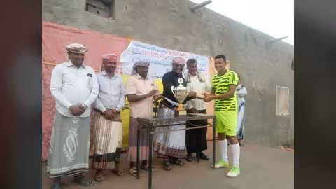تكريم نادي الوصل الرياضي بسقطرى لفوزه ببطولة الدوري العام لكرة القدم