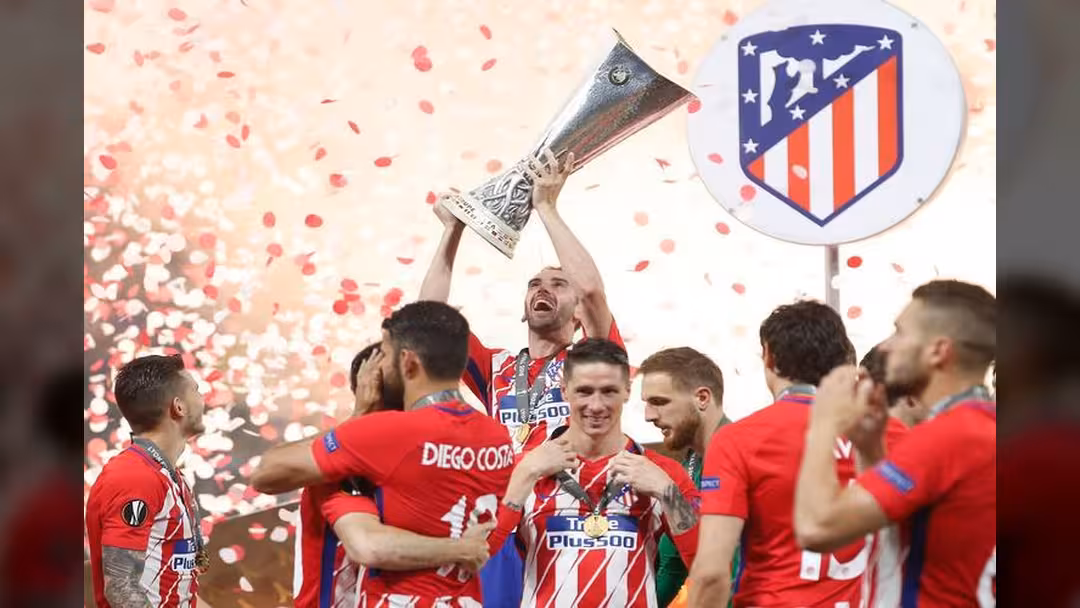 أتلتيكو مدريد يتوج بطلاً للدوري الأوروبي بثلاثية في مرسيليا.. فيديو
