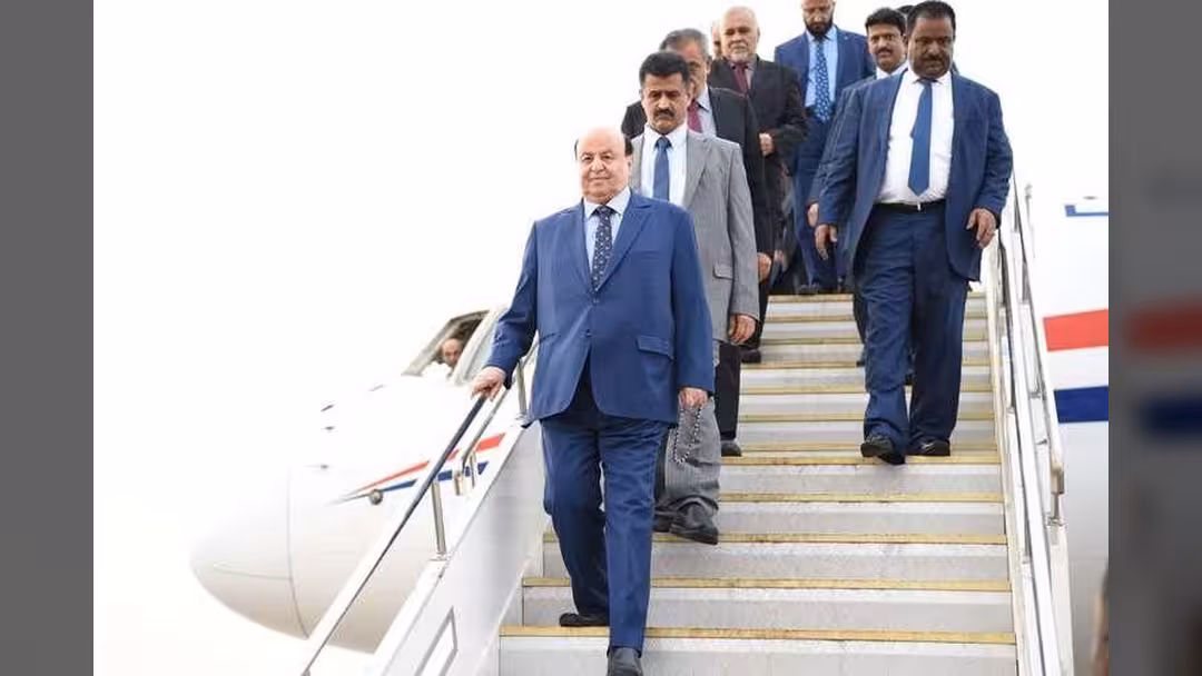 بالفيديو.. الرئيس هادي يصل القاهرة بزيارة رسمية ويلتقي السيسي