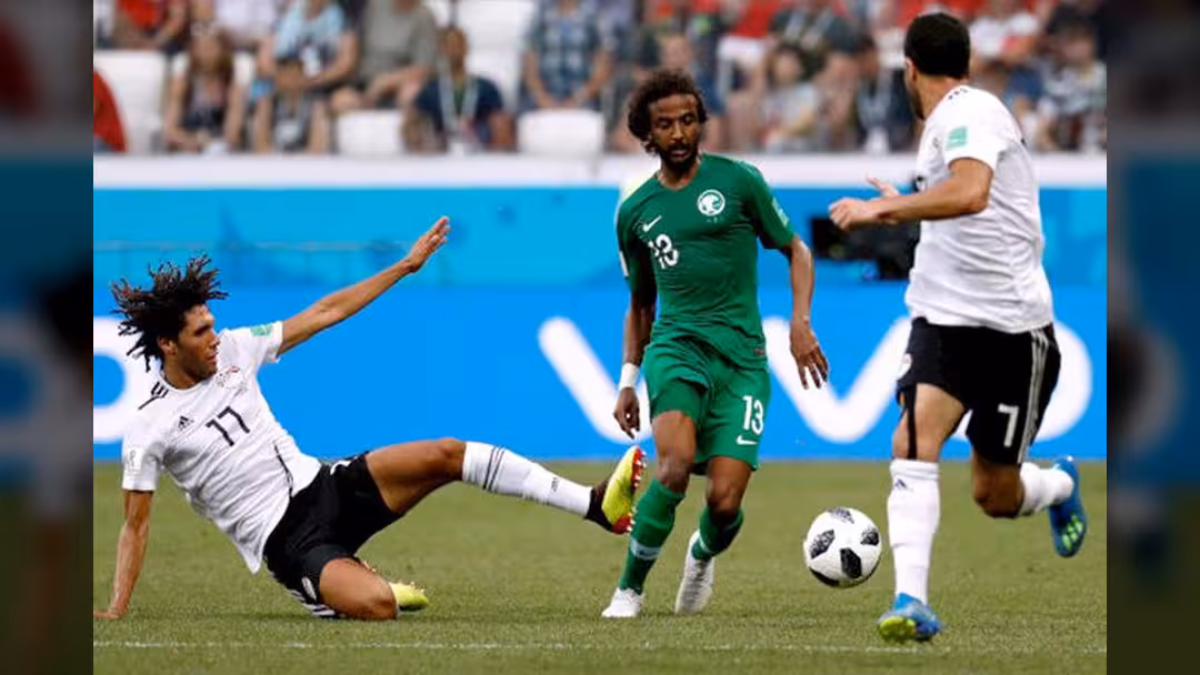 مصر تخسر من السعودية في ختام مشوارها بمونديال روسيا.. فيديو