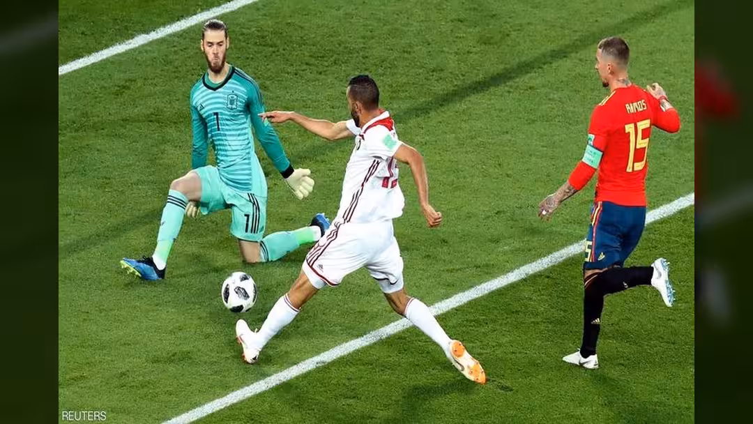 كأس العالم: المغرب يحرج إسبانيا وإيران تعادل البرتغال.. فيديو