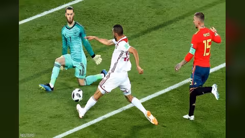 كأس العالم: المغرب يحرج إسبانيا وإيران تعادل البرتغال.. فيديو