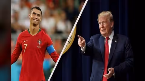 ترامب يقترح ترشح كريستيانو رونالدو لرئاسة البرتغال!