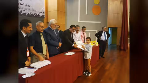 حفل تكريمي لأوائل الطلبة بمدرسة الجالية اليمنية في سلانجور ماليزيا 