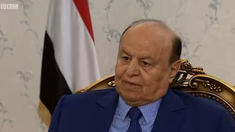 بالفيديو.. الرئيس هادي لبي بي سي: أنا مطوق صنعاء والحرب فاقت المتوقع