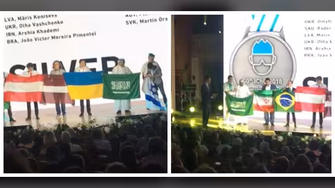 بالفيديو.. هكذا تصرف طالب سعودي مع اقتراب علم إسرائل من راية بلاده