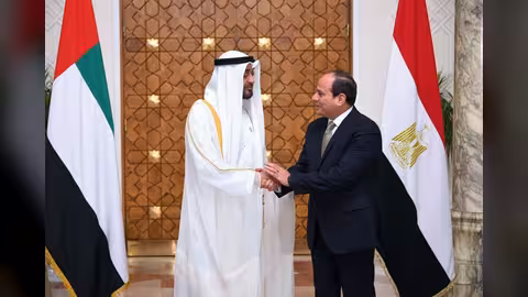 اجتماع السيسي وبن زايد: مصر والإمارات نرفضان التدخل بشؤون الدول الداخلية 