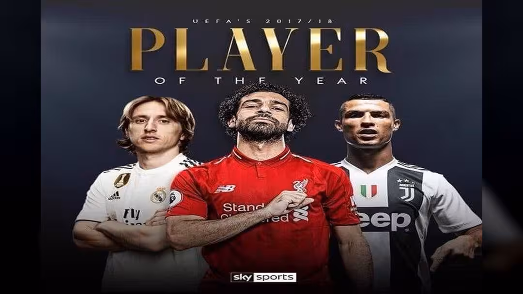النجم المصري محمد صلاح ينافس رونالدو ومودريتش على جائزة أفضل لاعب بأوروبا