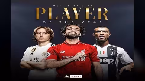 النجم المصري محمد صلاح ينافس رونالدو ومودريتش على جائزة أفضل لاعب بأوروبا