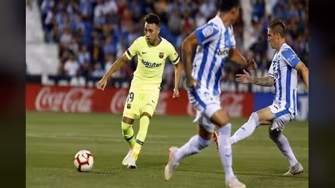 الدوري الإسباني: ليغانيس يقلب الطاولة على برشلونة في دقيقتين ويسقطه بثنائية.. فيديو