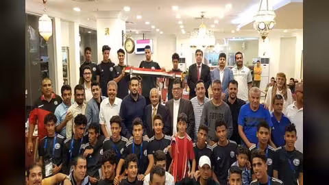 مجموعة هايل سعيد بماليزيا تكرم فريق منتخب اليمن للناشئين