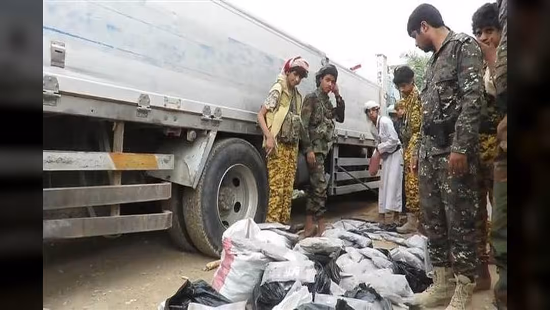 ضبط 83 كيلو من الحشيش في الجوف