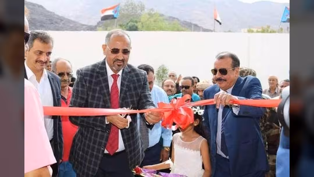 المجلس الانتقالي الجنوبي يفتتح مقر الجمعية في عدن بحضور الزبيدي