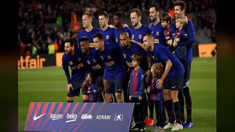 غيابات عديدة في قائمة برشلونة لمباراته اليوم في كأس ملك إسبانيا
