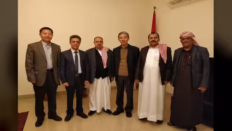 السفير الصيني لدى اليمن يلتقي قيادات في حزب المؤتمر