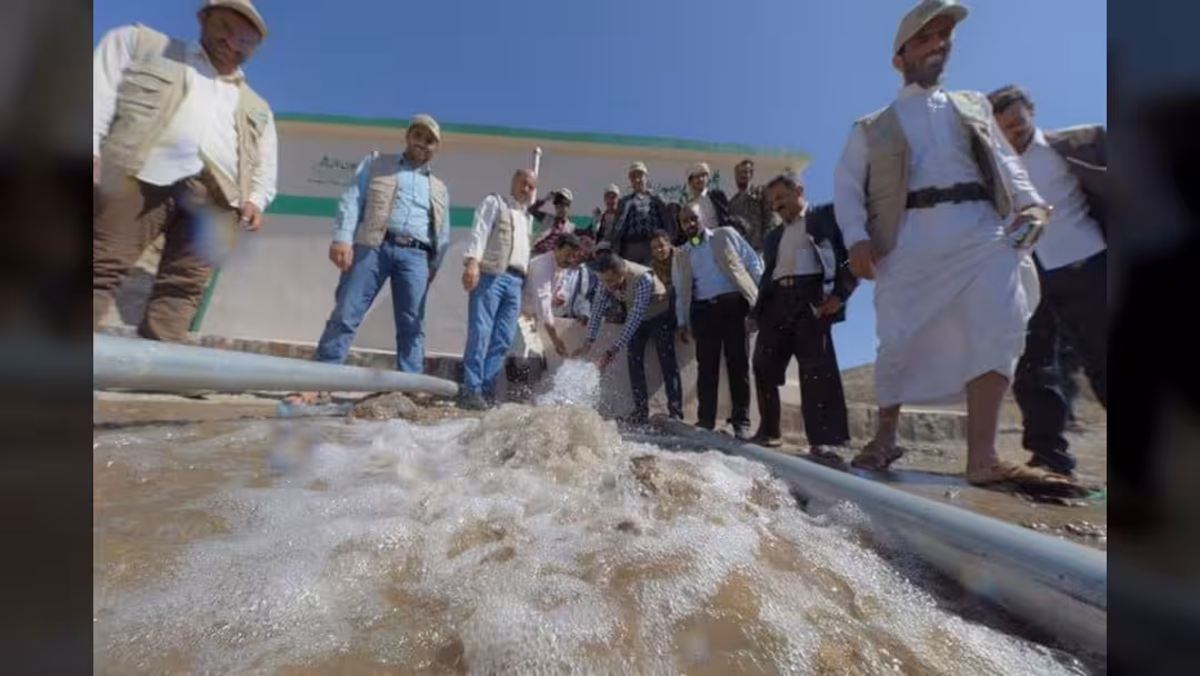 العون المباشر تفتتح مشروعين في ذمار يوفران المياه لـ10 آلاف يمني