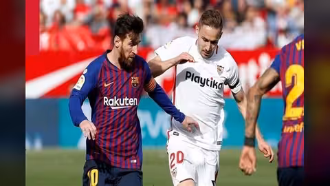 بالفيديو.. برشلونة يفوز على إشبيلية برباعية في الدوري الإسباني