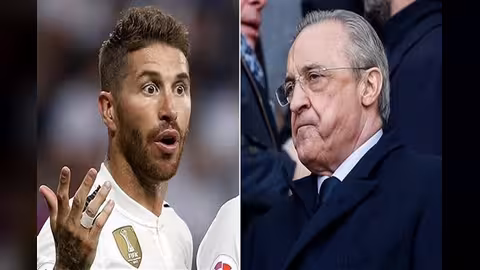 جماهير ريال مدريد تؤيد راموس في خلافه مع الرئيس فلورنتينو بيريز