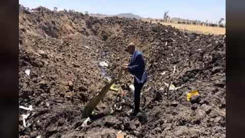 تحطم طائرة تابعة للخطوط الجوية الإثيوبية وعلى متنها 157 شخصاً